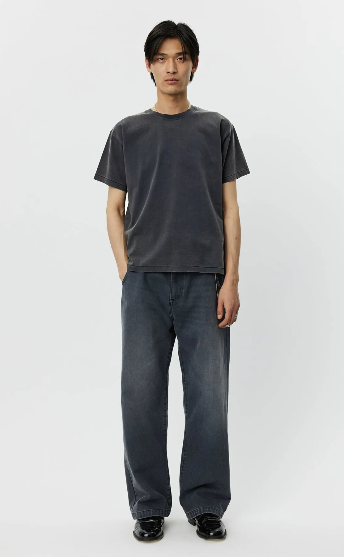 New Tee - Washed Graphite sold by mfpen Mens product image thumbnail 2