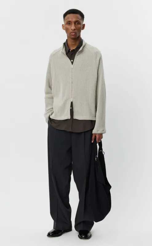 Leisure Zip Up - Oatmeal sold by mfpen Mens