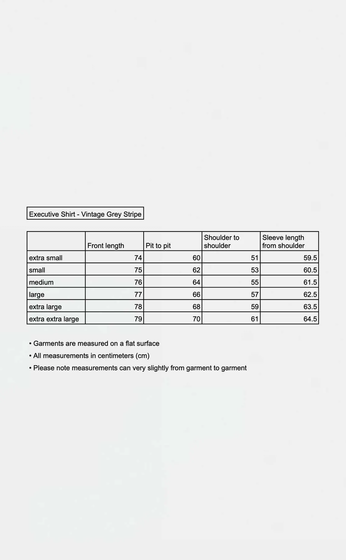 Executive Shirt - Vintage Grey Stripe sold by mfpen Mens product image thumbnail 5