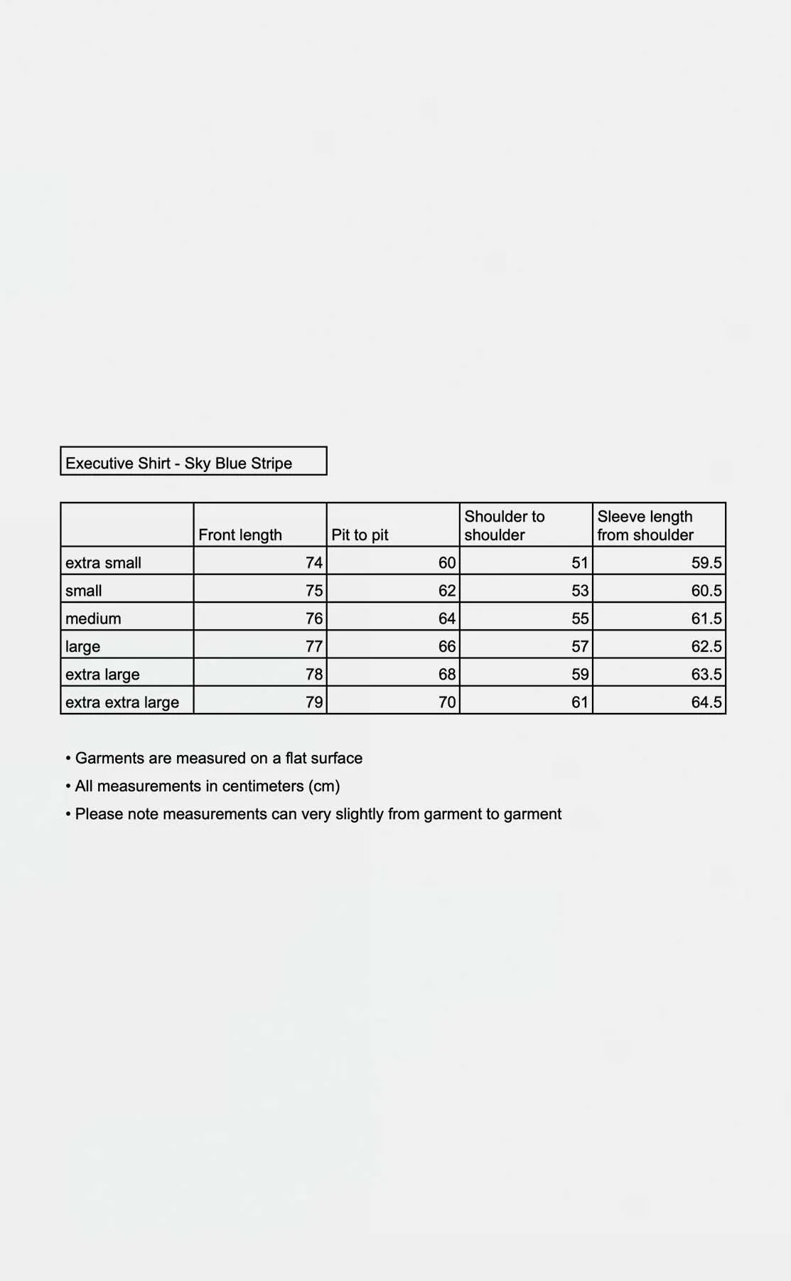 Executive Shirt - Sky Blue Stripe sold by mfpen Mens product image thumbnail 5