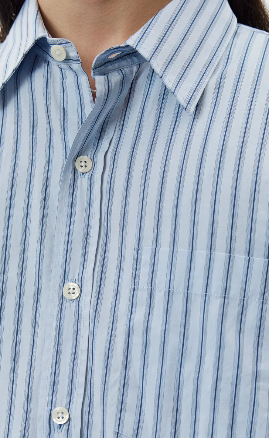 Executive Shirt - Sky Blue Stripe sold by mfpen Mens product image thumbnail 4