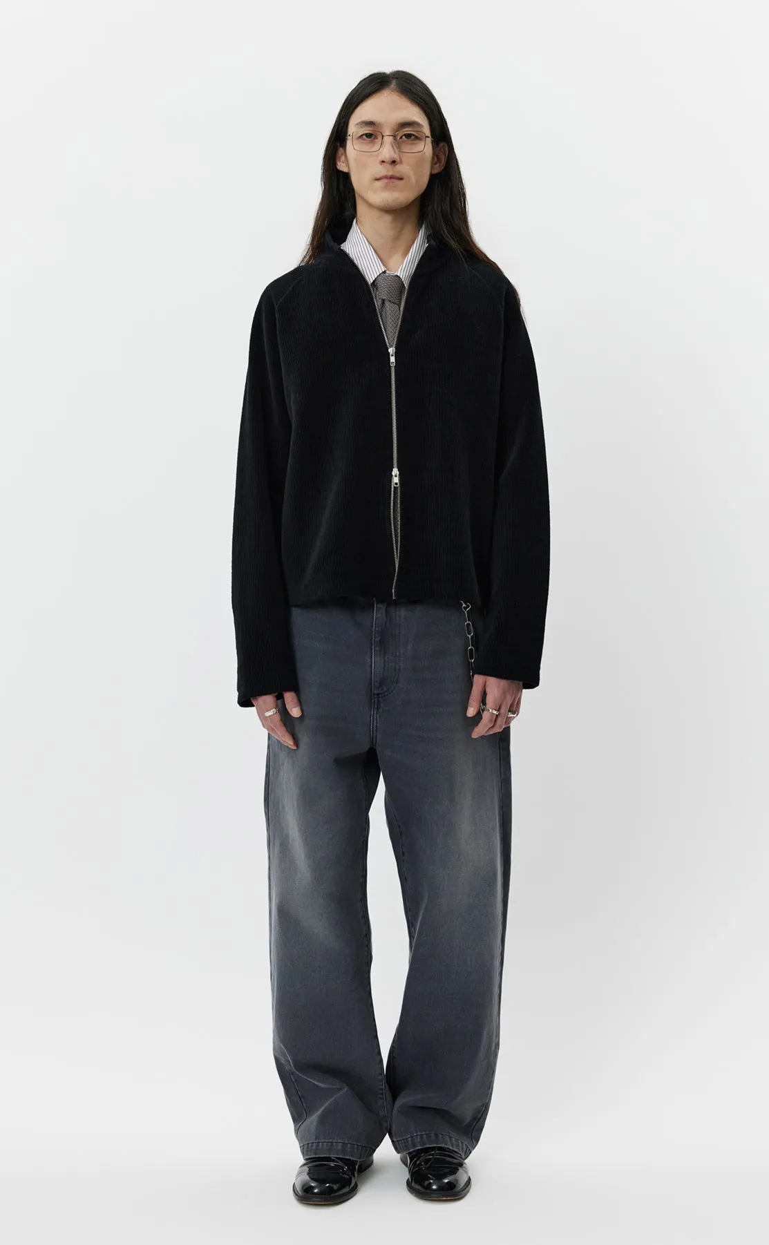 Leisure Zip Up - Black sold by mfpen Mens product image thumbnail 2