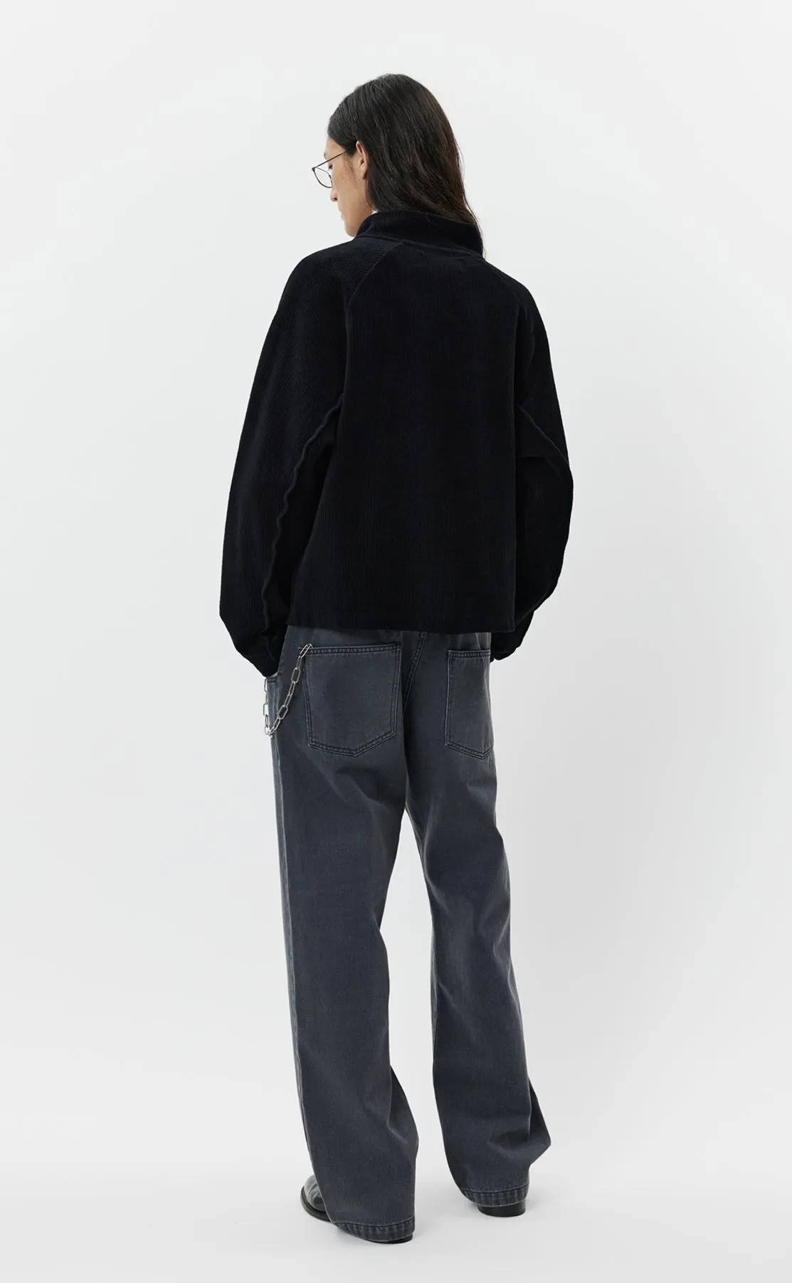 Leisure Zip Up - Black sold by mfpen Mens product image thumbnail 4