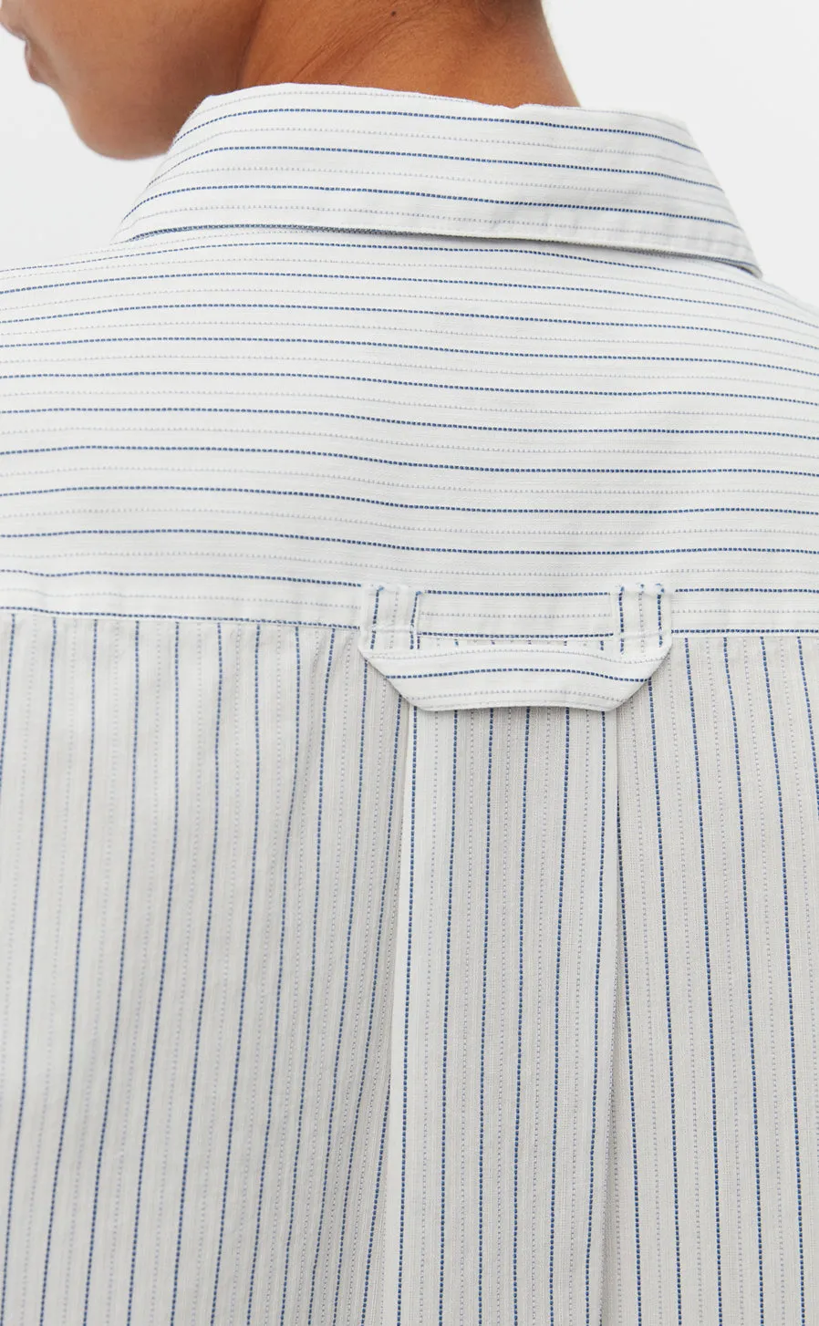 Irregular Shirt - Blue Stripe sold by mfpen Mens product image thumbnail 5