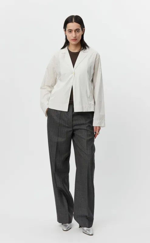 Informal Jacket - White Mini Stripe sold by mfpen Mens