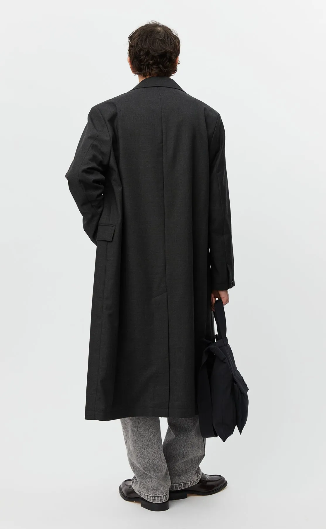 Evening Coat - Dark Grey sold by mfpen Mens product image thumbnail 4