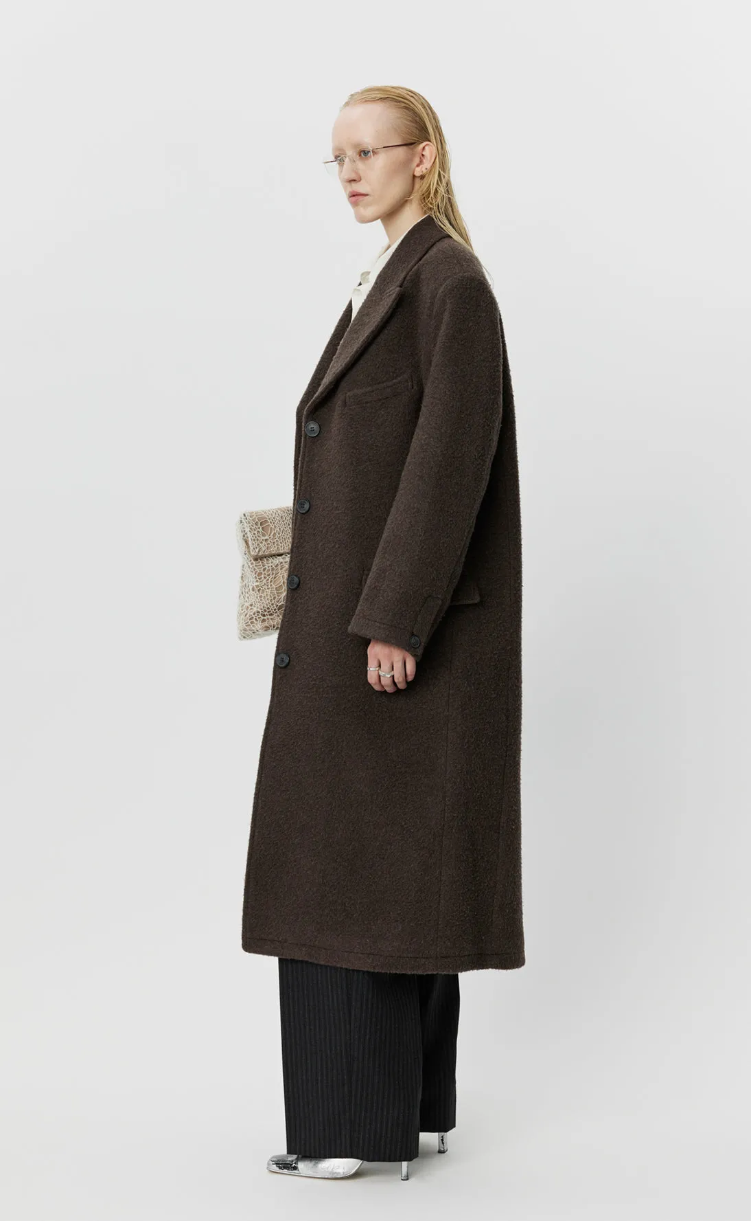 Motive Coat - Brown Fuzz sold by mfpen Mens product image thumbnail 3
