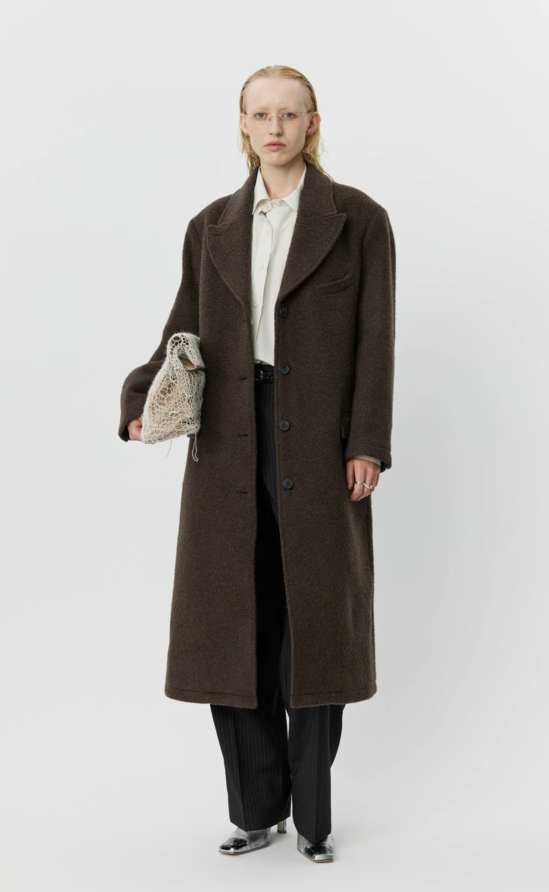 Motive Coat - Brown Fuzz sold by mfpen Mens