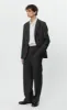 Single Breasted Blazer - Dark Grey Twist sold by mfpen Mens