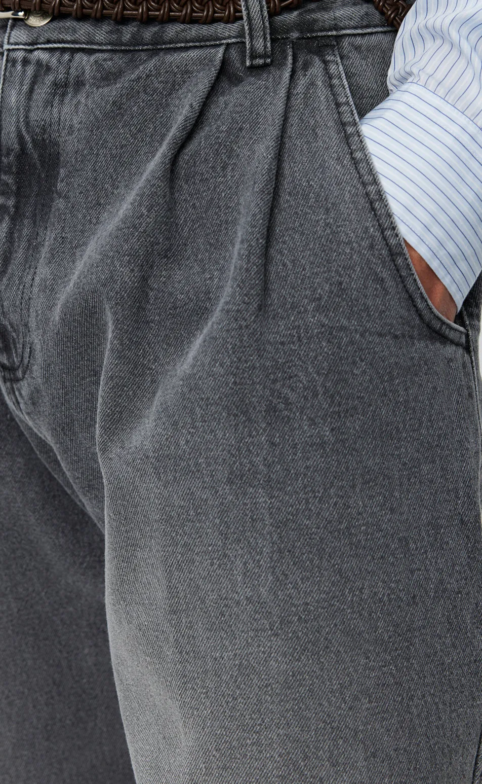 Big Jeans - Grey sold by mfpen Mens product image thumbnail 5