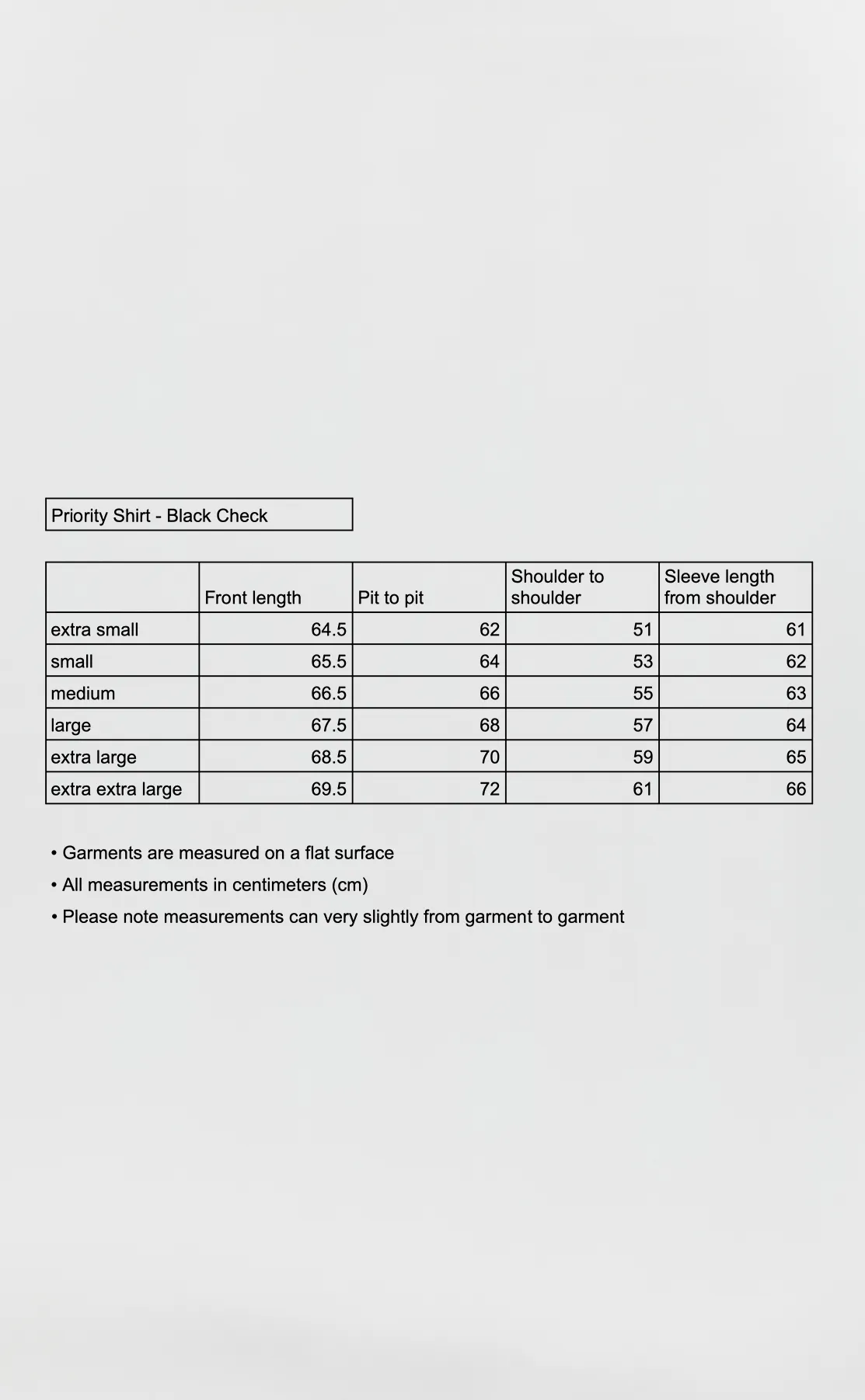 Priority Shirt - Black Check sold by mfpen Mens product image thumbnail 5