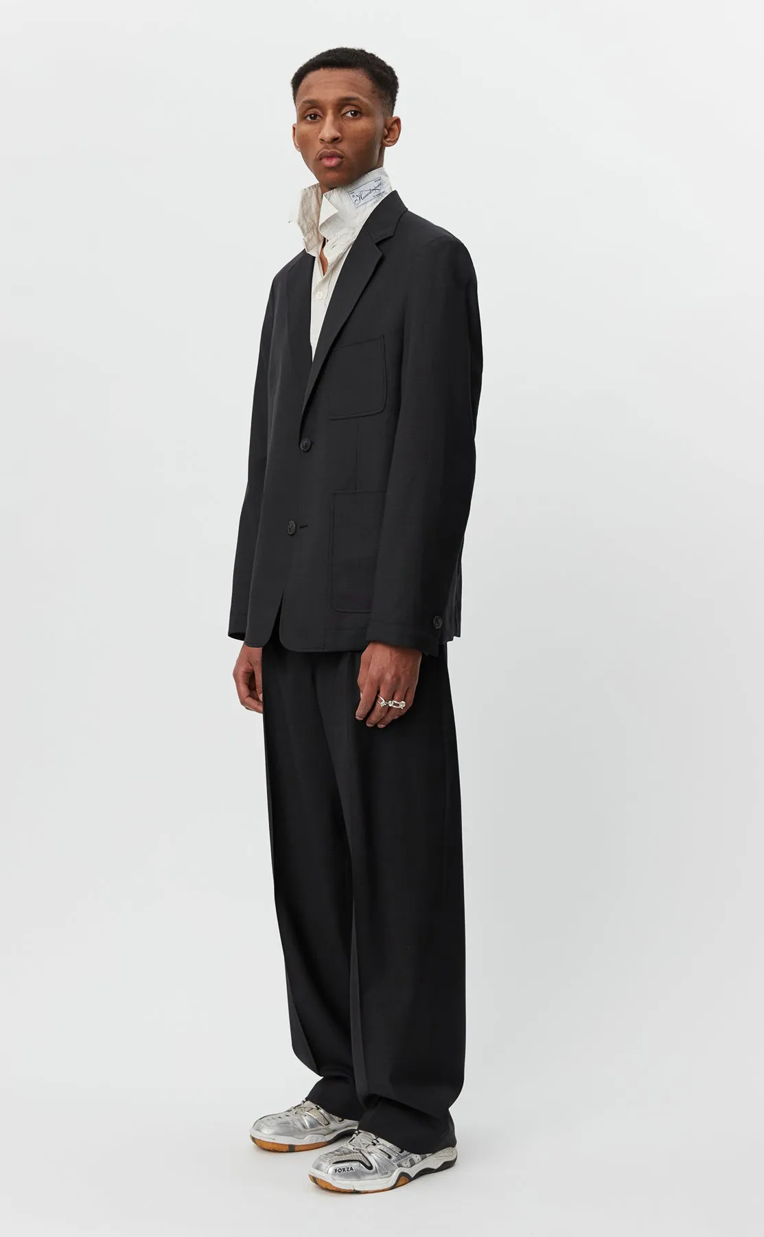 Patch Pocket Blazer - Anthracite sold by mfpen Mens product image thumbnail 3