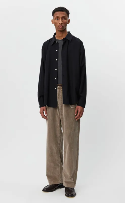 Exact Shirt - Black Flannel made by mfpen