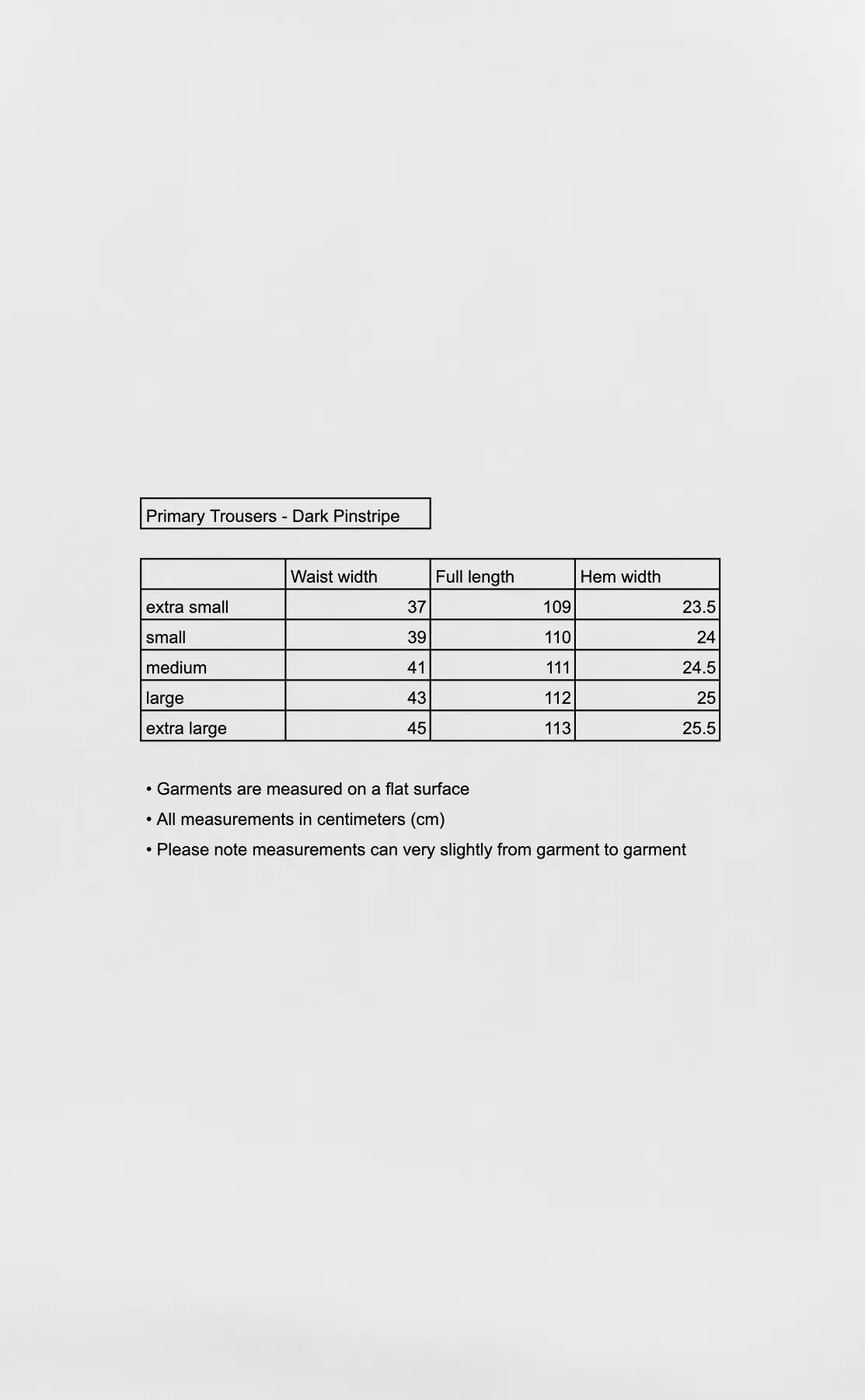 Primary Trousers - Dark Pin Stripe sold by mfpen Mens product image thumbnail 5