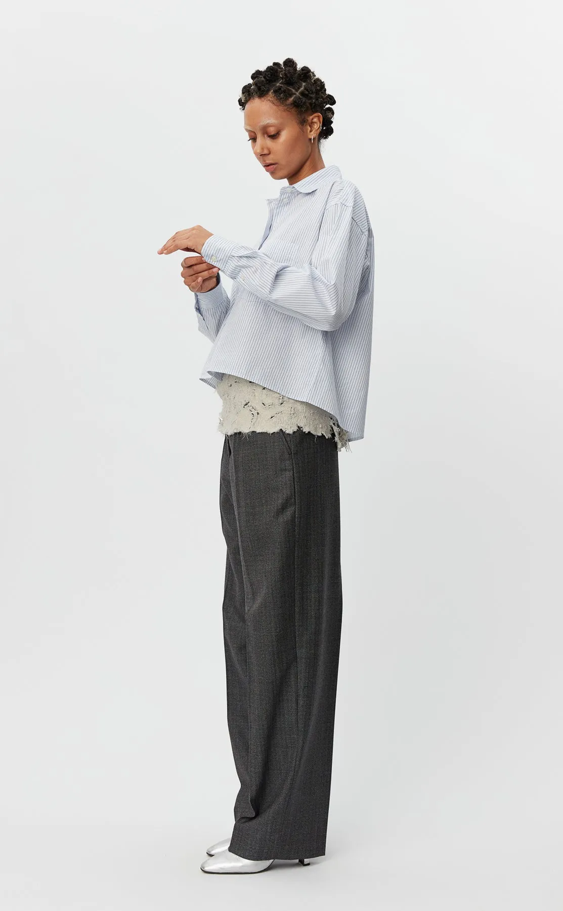 New Format Shirt - Blue Stripe sold by mfpen Mens product image thumbnail 3