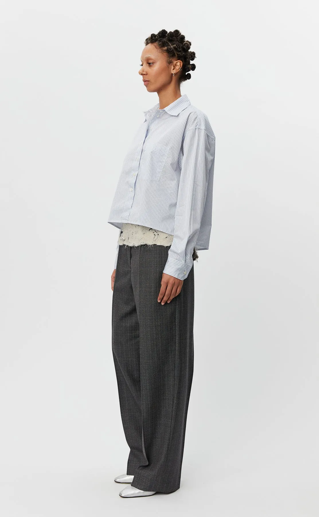 New Format Shirt - Blue Stripe sold by mfpen Mens product image thumbnail 2