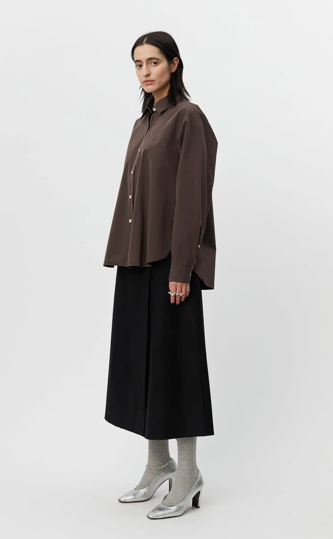 Application Shirt - Dark Brown sold by mfpen Mens product image thumbnail 2