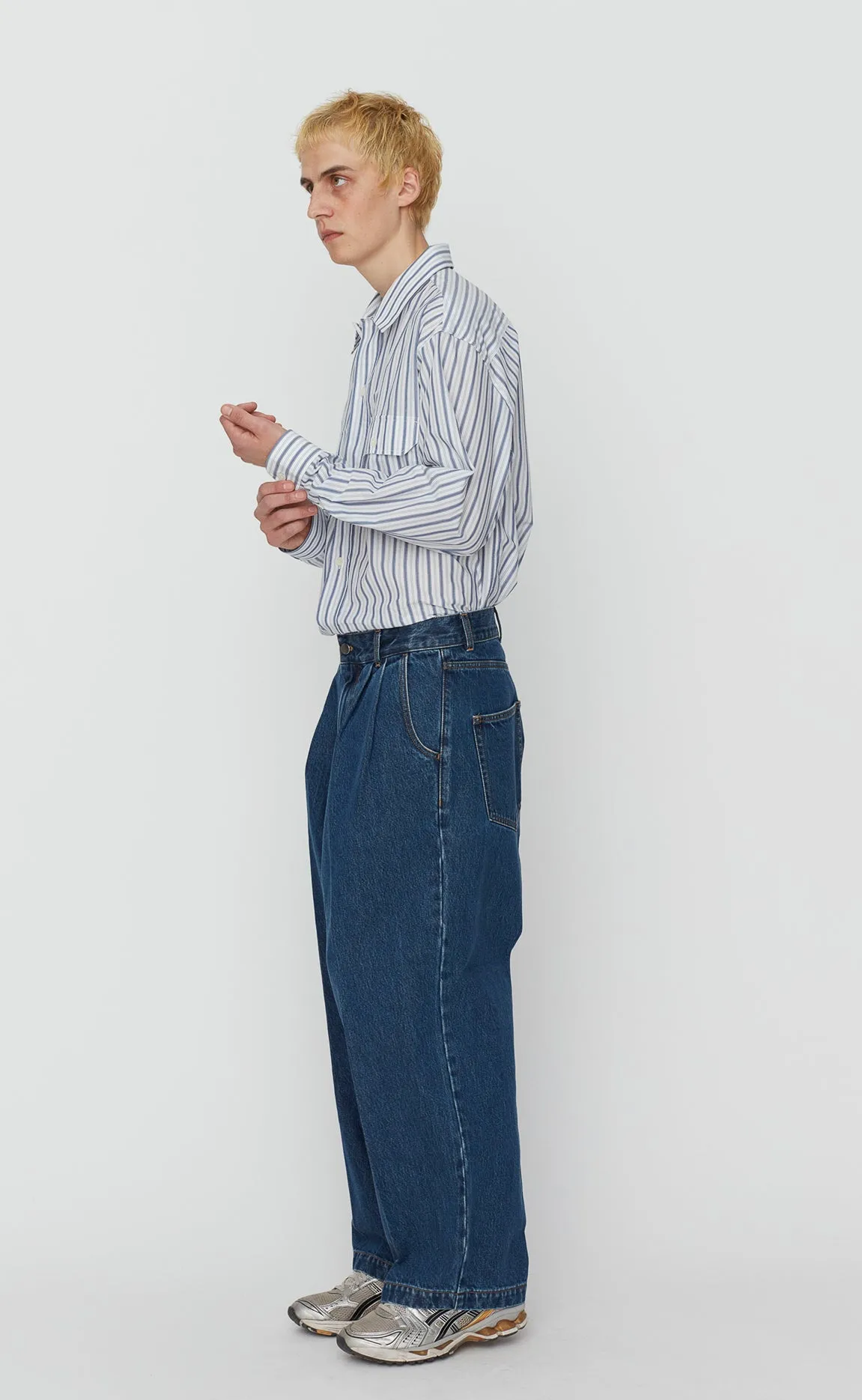 Bigger Jeans - Washed Blue sold by mfpen Mens product image thumbnail 3