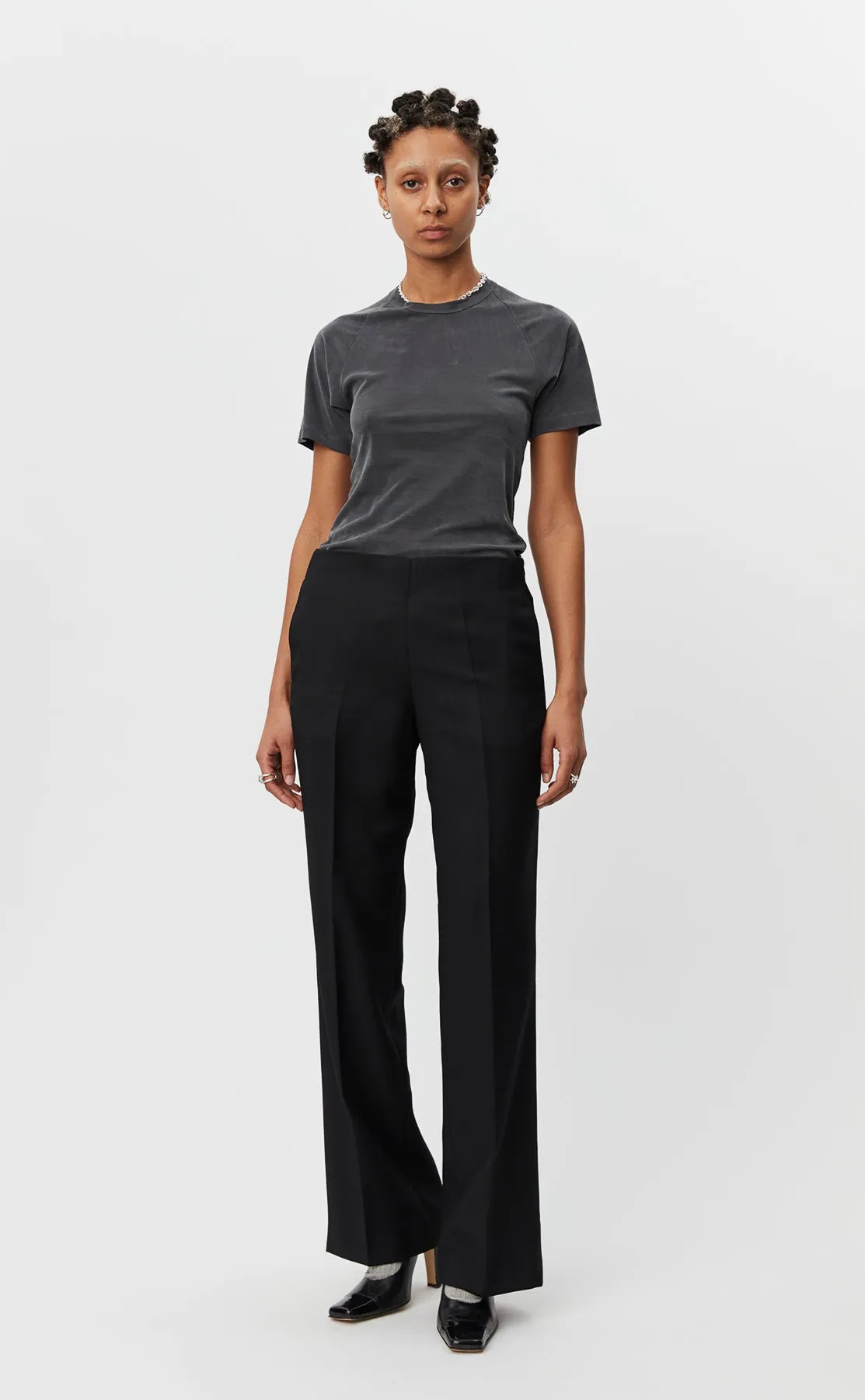 Taper Trousers - Black sold by mfpen Mens