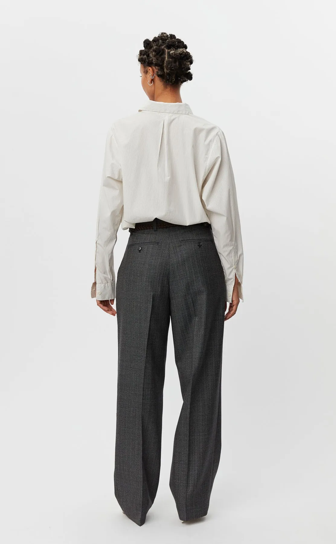 Primary Trousers - Striped Vintage Grey sold by mfpen Mens product image thumbnail 5