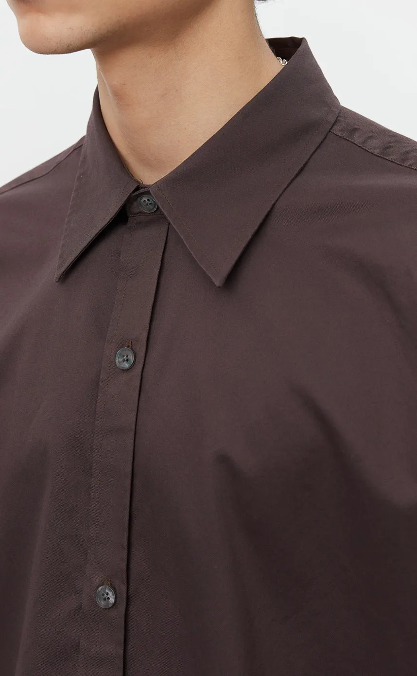 Evening Shirt - Aubergine sold by mfpen Mens product image thumbnail 4