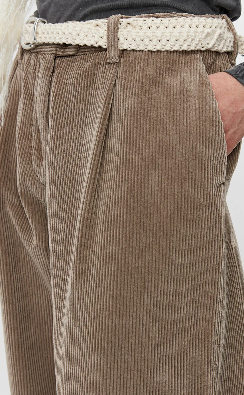 Womens Corduroy Trousers - Dusty Brown sold by mfpen Mens product image thumbnail 5