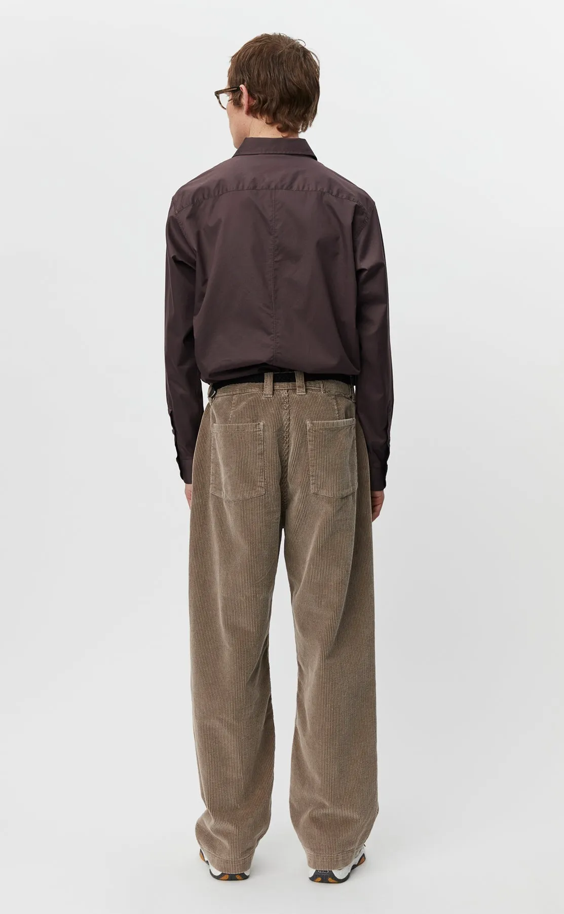 Cord Trousers - Dusty Brown sold by mfpen Mens product image thumbnail 3