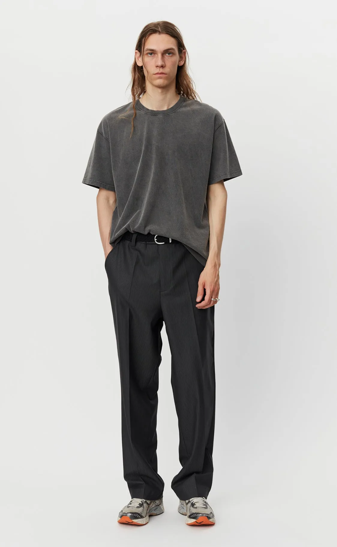 Standard Tee - Washed Graphite sold by mfpen Mens