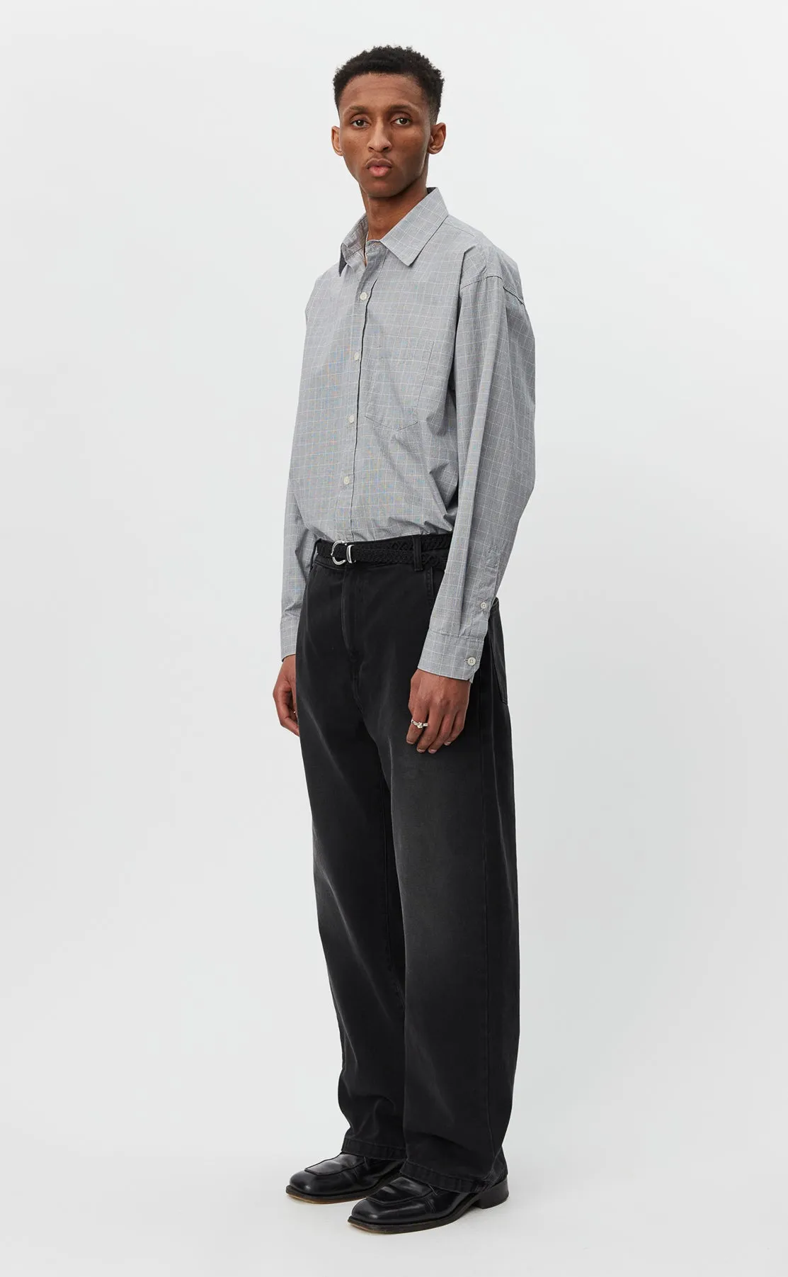 Straight Cut Jeans - Faded Black sold by mfpen Mens product image thumbnail 2