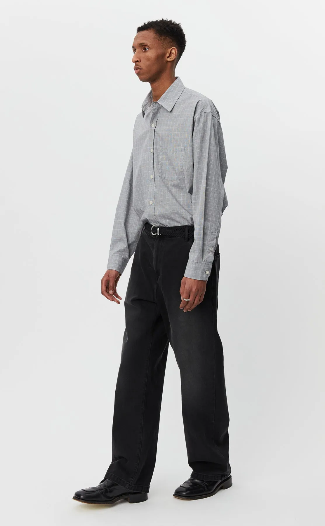 Straight Cut Jeans - Faded Black sold by mfpen Mens product image thumbnail 3