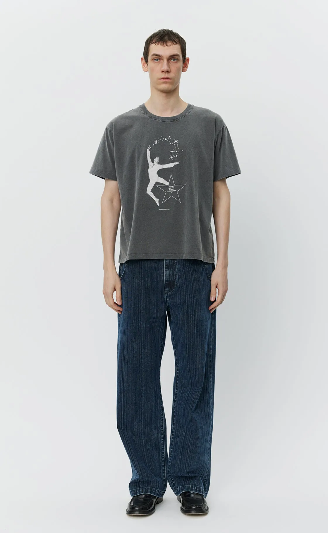 Merch Tee - Washed Graphite sold by mfpen Mens