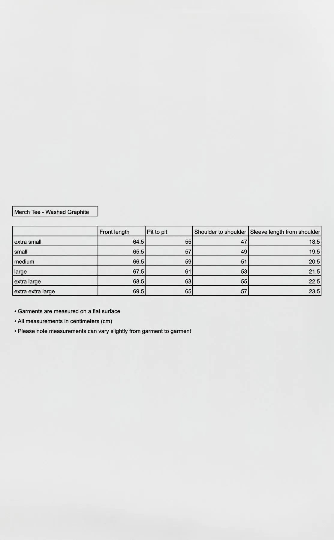 Merch Tee - Washed Graphite sold by mfpen Mens product image thumbnail 5