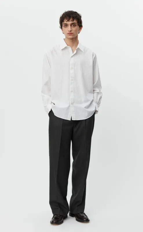 Common Shirt - Fancy White stripe sold by mfpen Mens