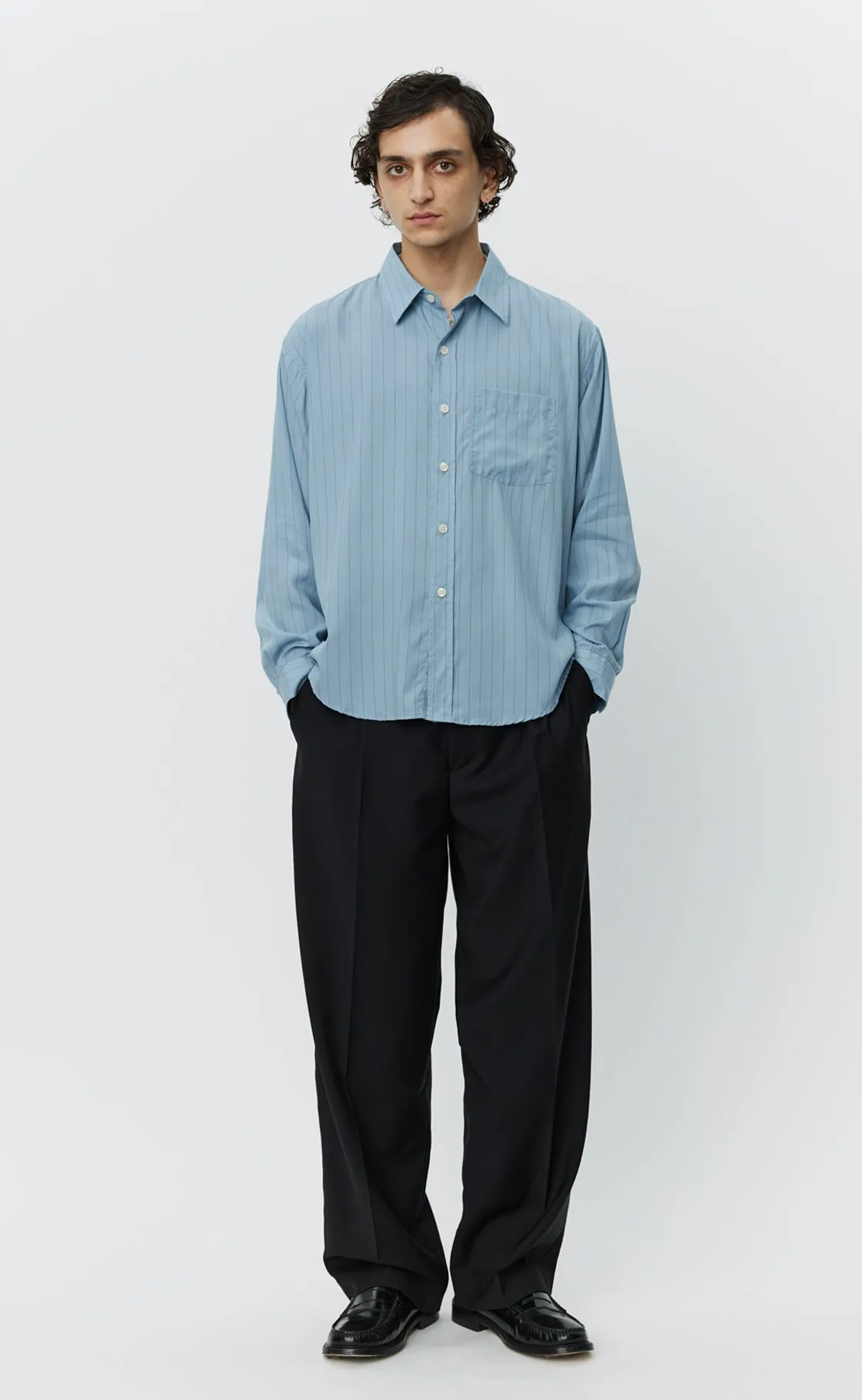 Executive Shirt - Arona Blue sold by mfpen Mens