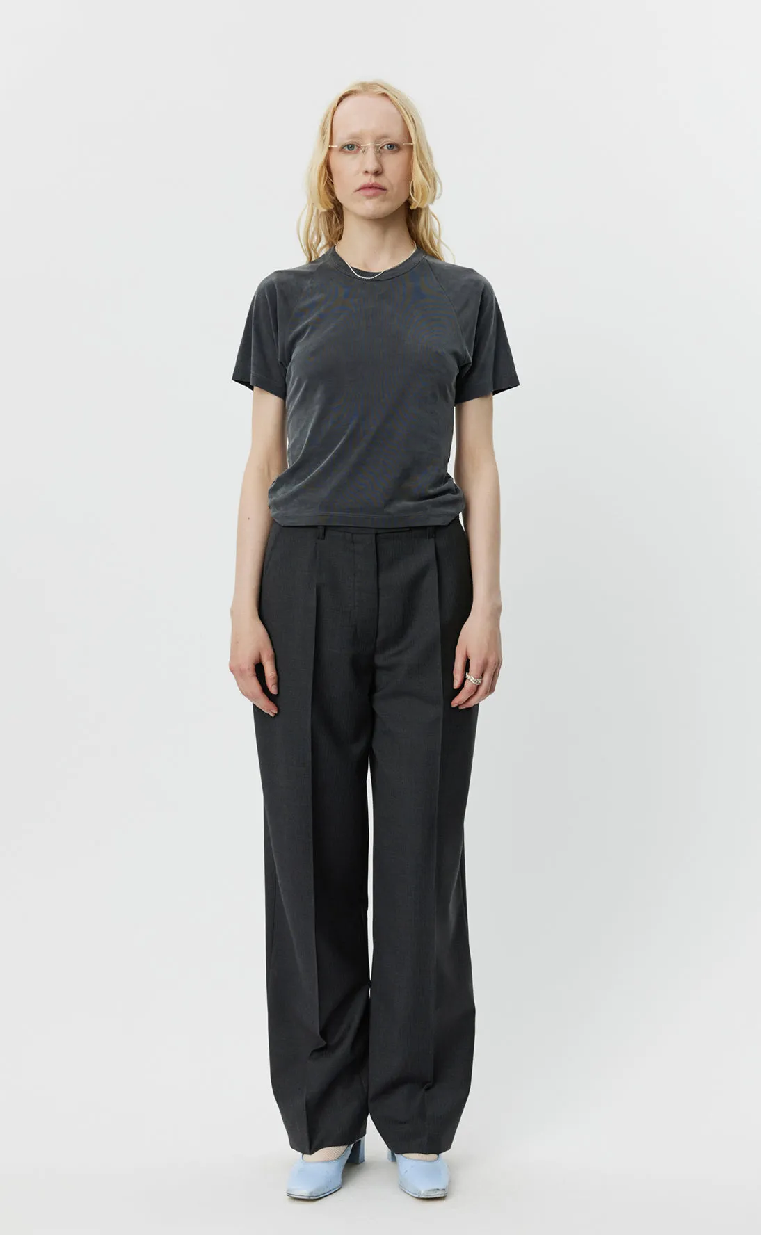 Raglan Tee - Metal Grey sold by mfpen Mens product image thumbnail 2