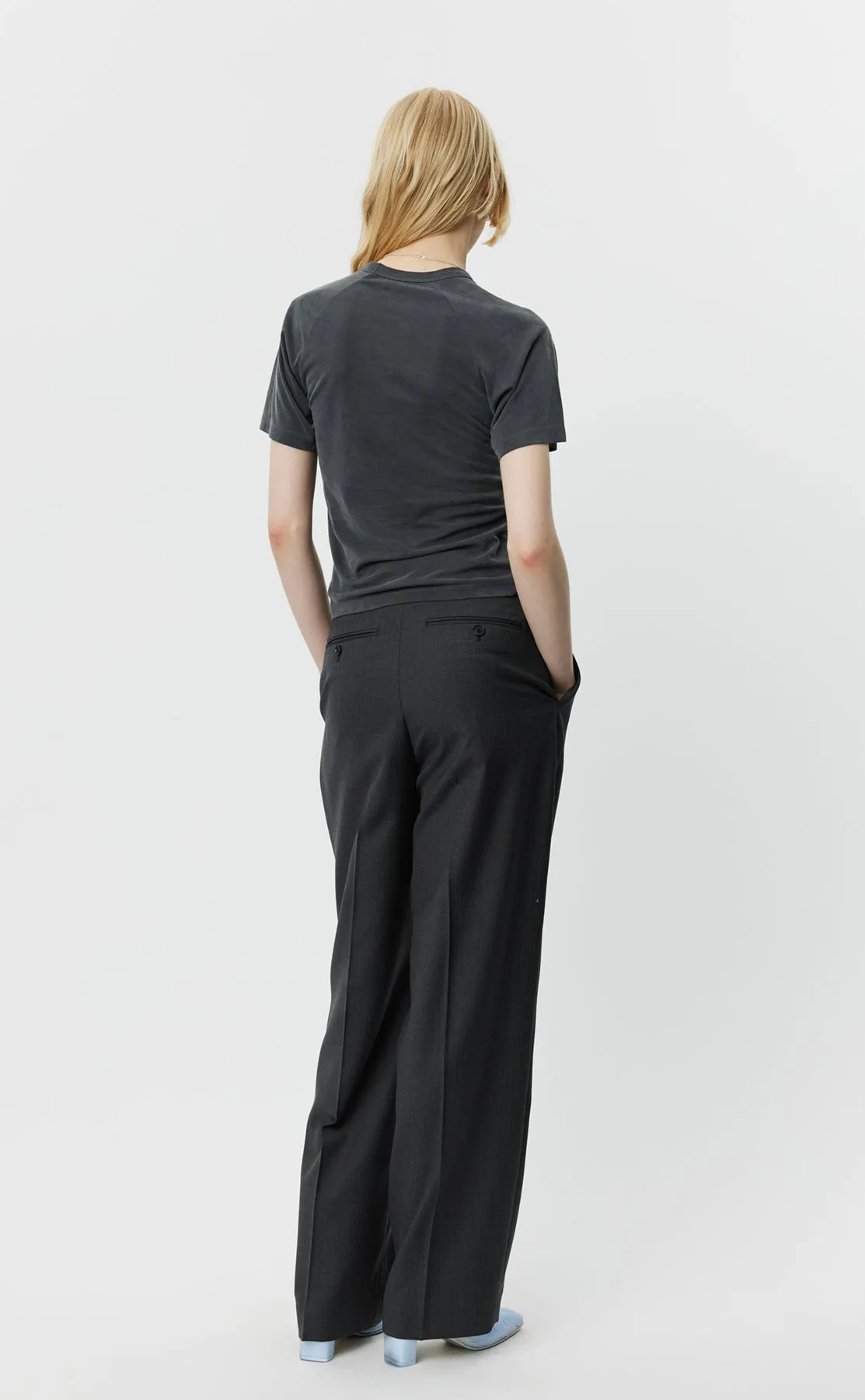 Raglan Tee - Metal Grey sold by mfpen Mens product image thumbnail 4