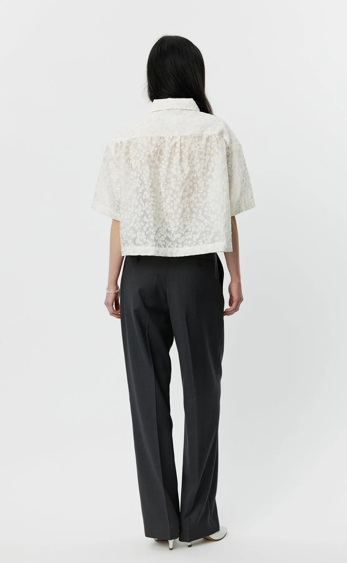 Womens Holiday Shirt - Sheer Floral sold by mfpen Mens product image thumbnail 3