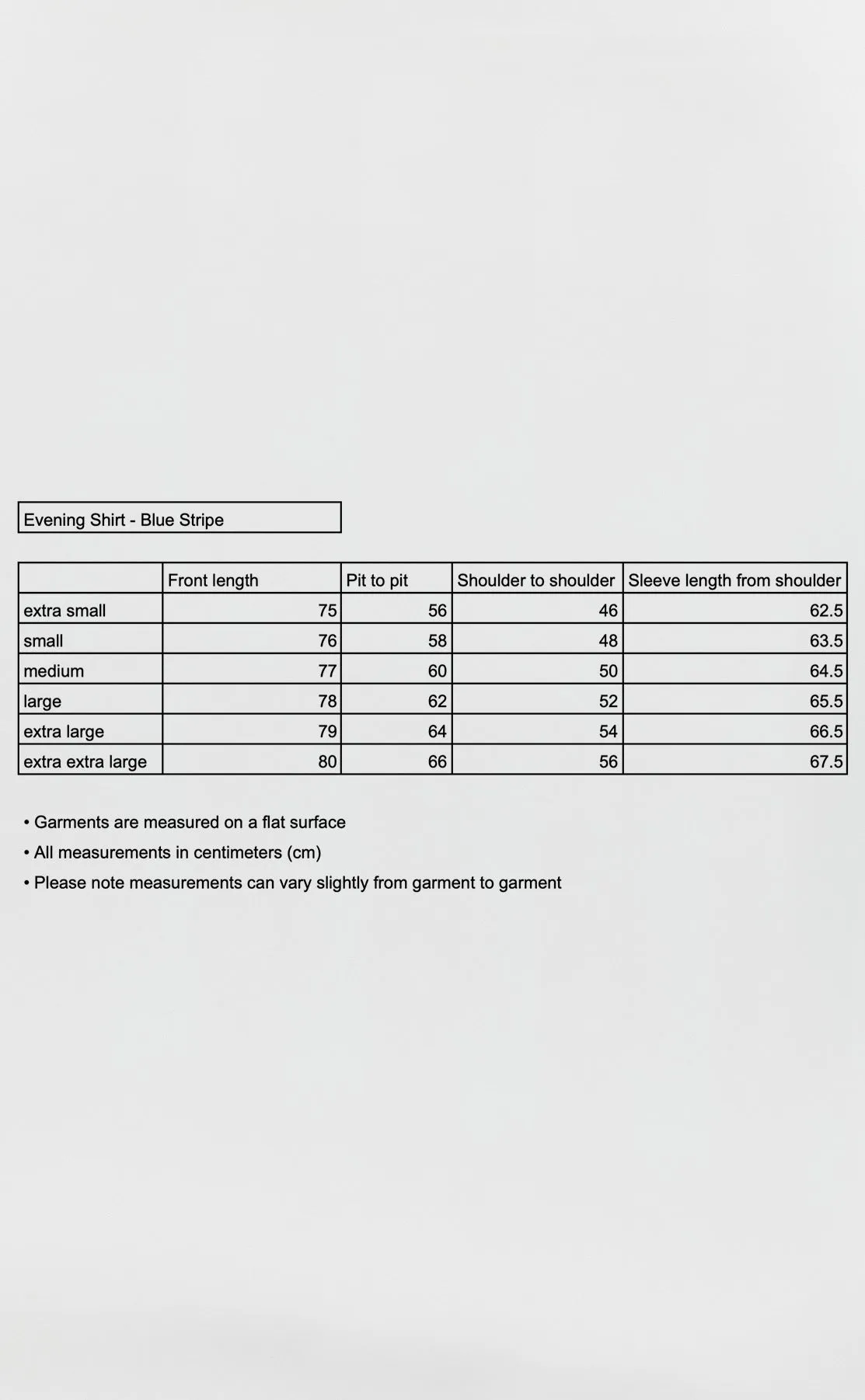 Evening Shirt - Blue Stripe sold by mfpen Mens product image thumbnail 5