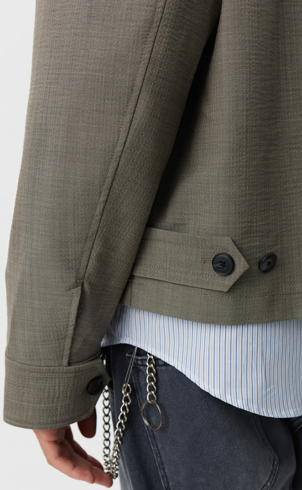 Mail Jacket - Gravel sold by mfpen Mens product image thumbnail 5