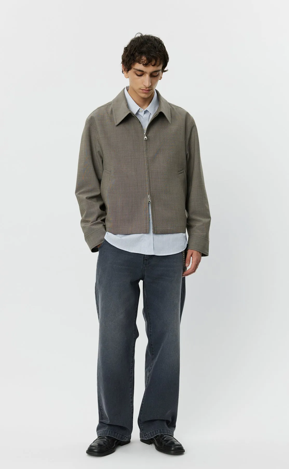 Mail Jacket - Gravel sold by mfpen Mens product image thumbnail 4