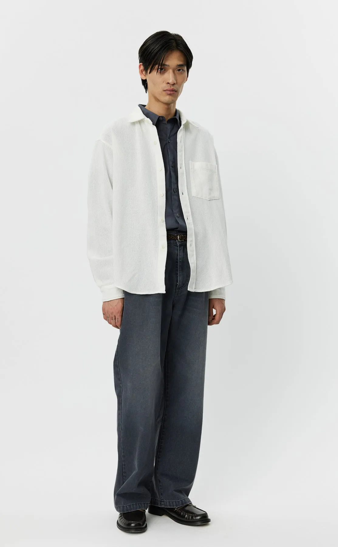 Island Shirt - White Net sold by mfpen Mens product image thumbnail 2