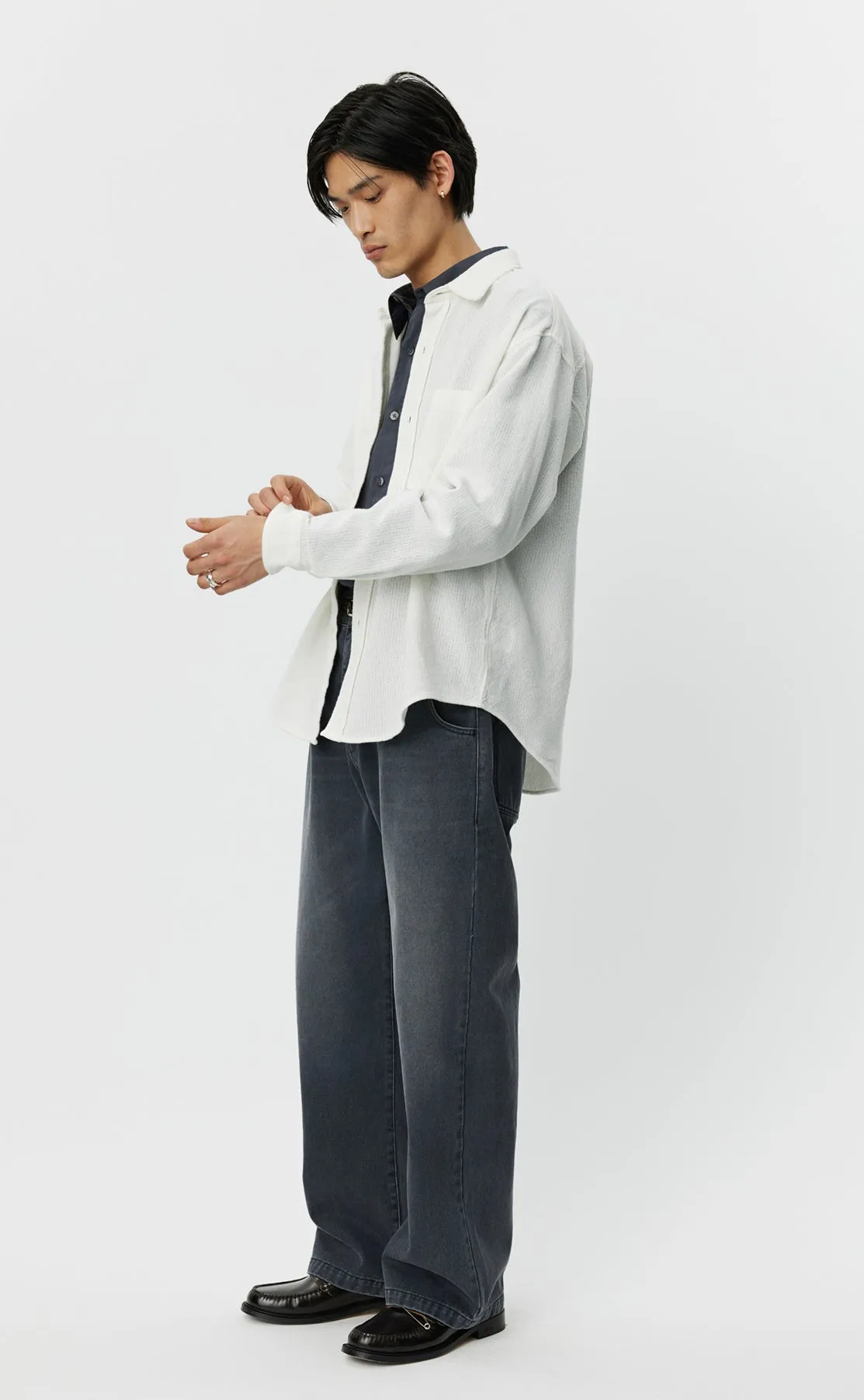 Island Shirt - White Net sold by mfpen Mens product image thumbnail 3