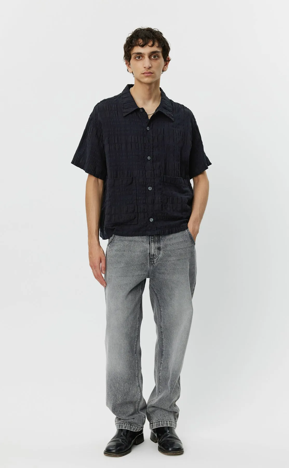 Senior Shirt - Black Structure sold by mfpen Mens product image thumbnail 4