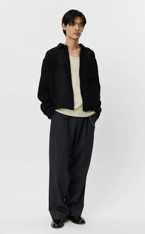 Priority Shirt - Black Natté sold by mfpen Mens