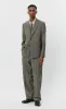 Single Breasted Blazer - Taupe Wool sold by mfpen Mens