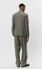 Single Breasted Blazer - Taupe Wool sold by mfpen Mens