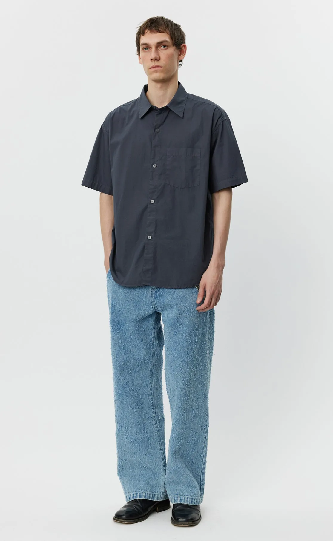 New Input Shirt - Washed Graphite sold by mfpen Mens