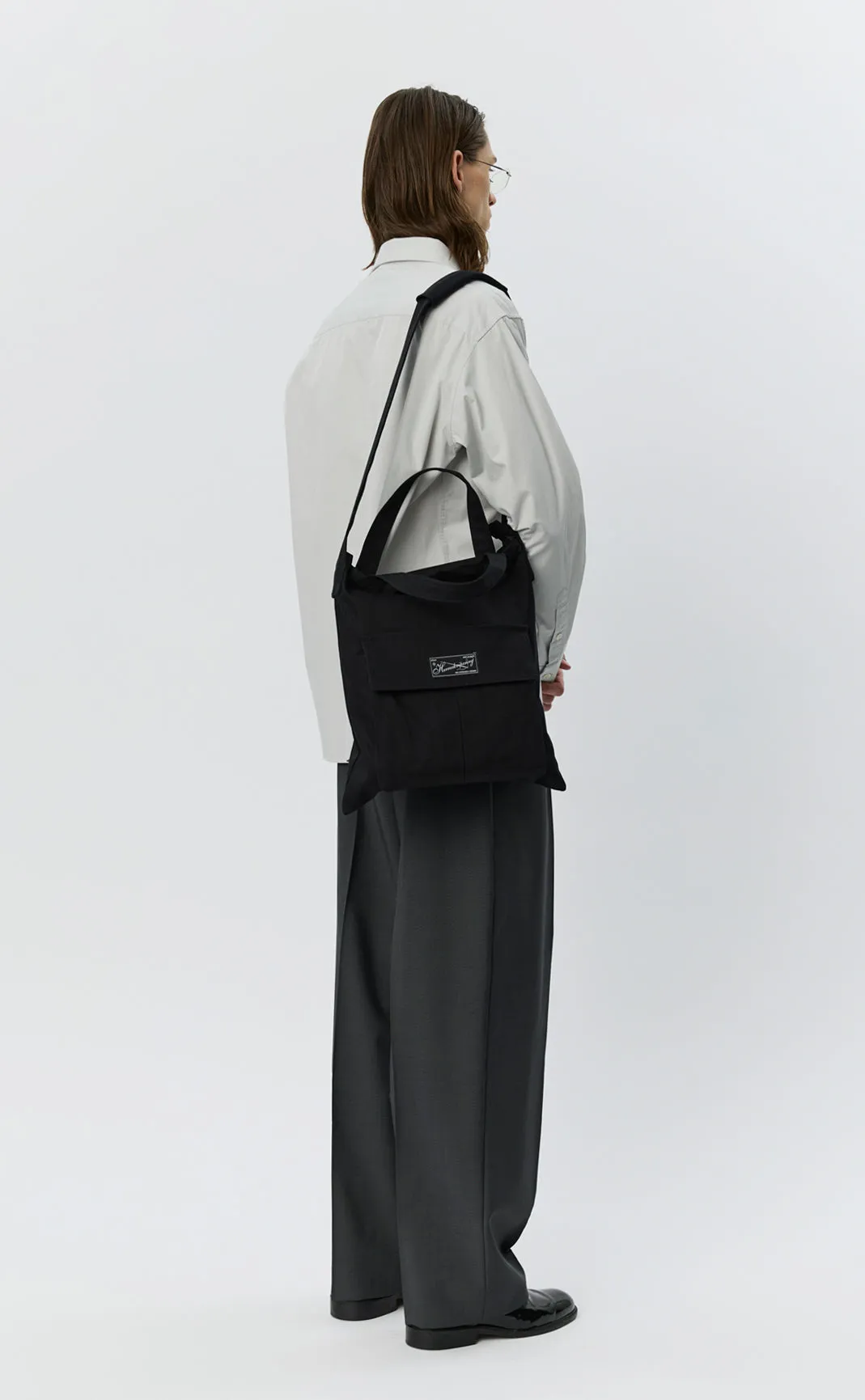 Routine Shoulder Bag - Black sold by mfpen Mens