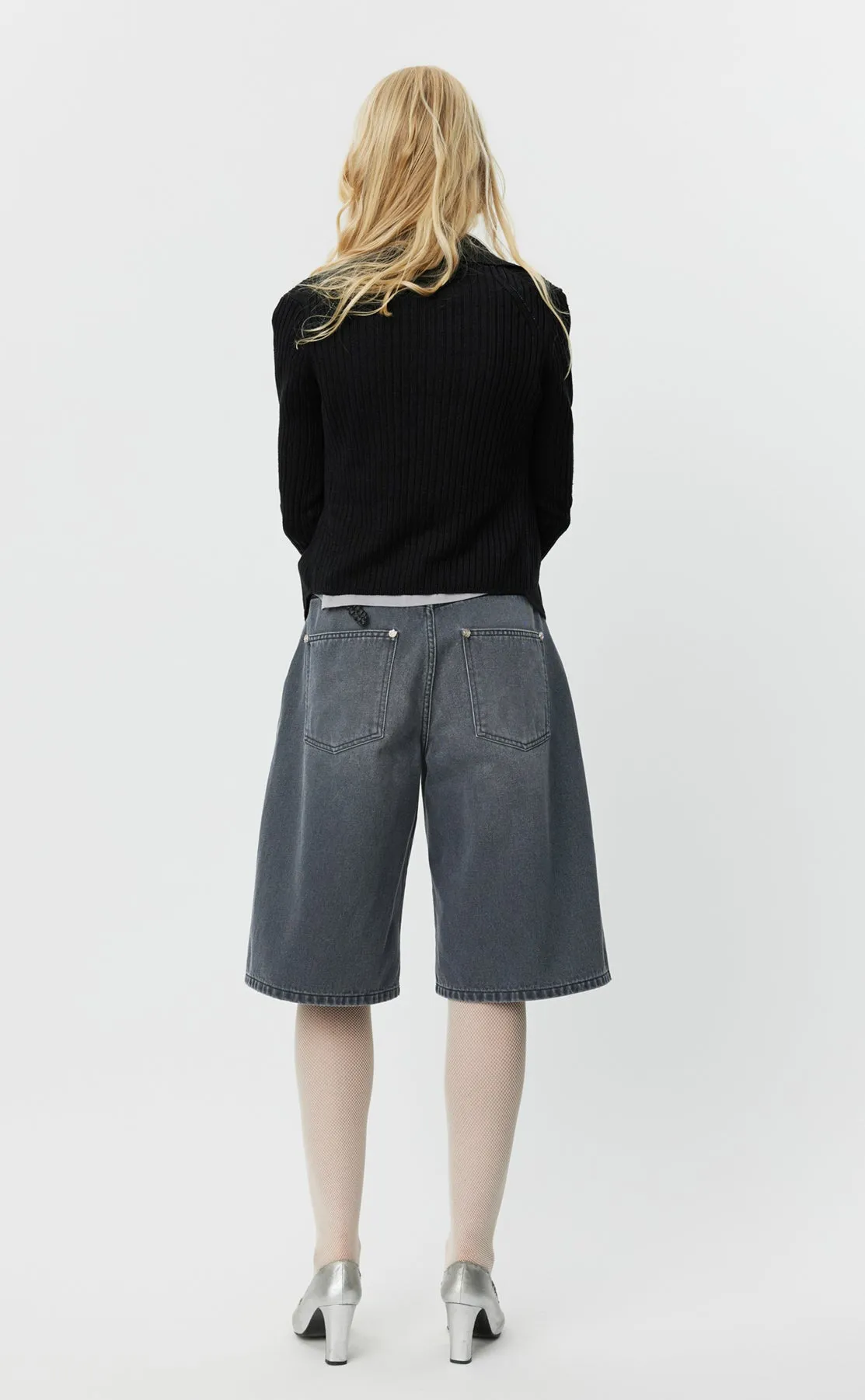 Flower Rivet Shorts - Slate sold by mfpen Mens product image thumbnail 3