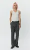 Classic Trousers - Dark Grey Stripe sold by mfpen Mens